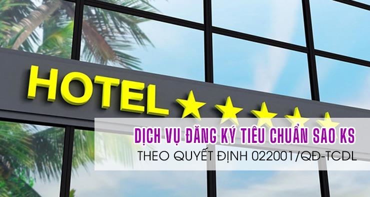 ISO-Giấy phép tiêu chuẩn sao khách sạn theo Quyết định số 022001/QĐ-TCDL