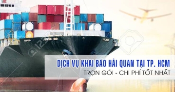 ISO-Dịch vụ khai báo thủ tục hải quan trọn gói, giá tốt nhất